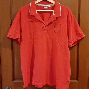 Mens xxl puma/ferrari polo